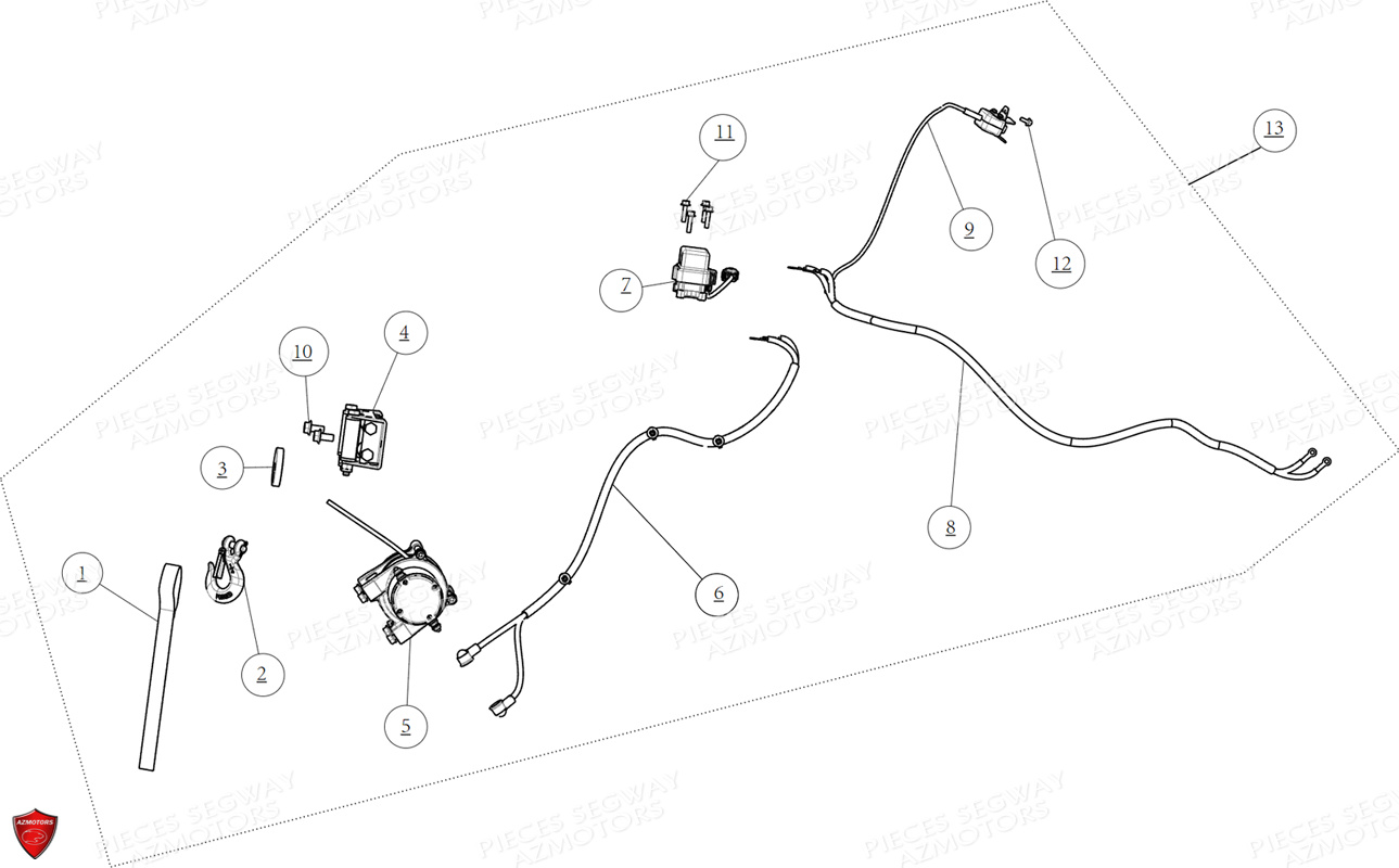 Treuil SEGWAY Pièces QUAD SNARLER AT6S EPS