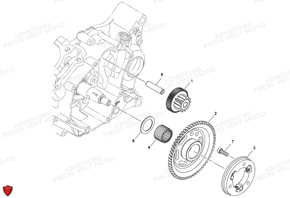 Allumage VENT Pièces VENT BAJA 125 4T EURO 5 2022 (STANDARD)