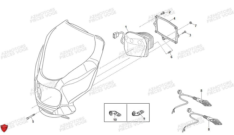 PHARE AVANT VENT BAJA RR 50 2024