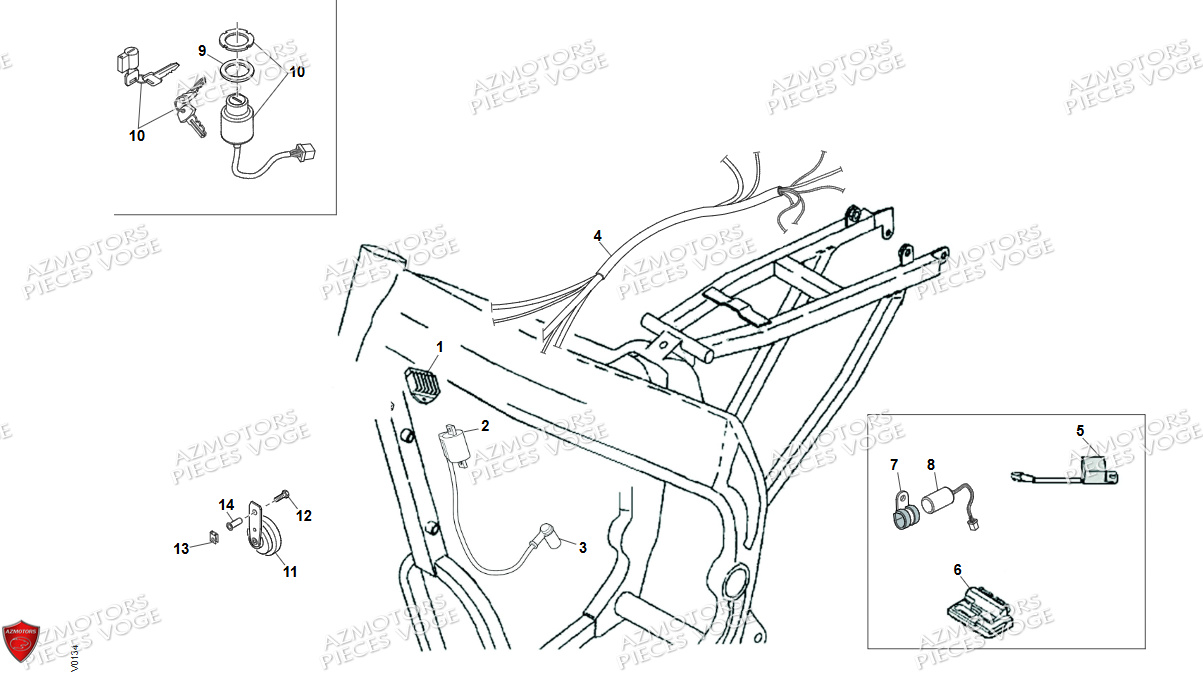 SYSTEME ELECTRIQUE VENT BAJA RR 50 2024