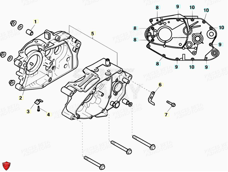 CARTER MOTEUR BETA BETA 200 ALP 07