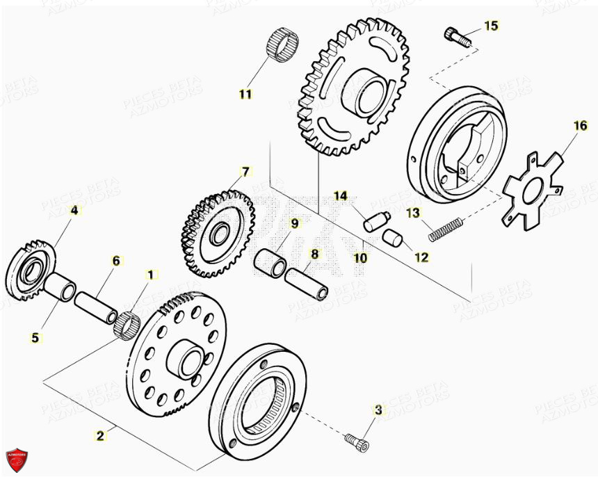 ROUE LIBRE BETA BETA 200 ALP 07