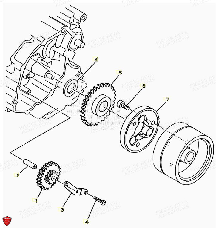 ROUE LIBRE BETA BETA ALP 125 08 11