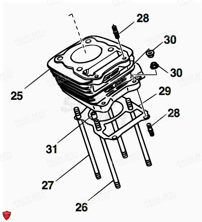 Cylindre BETA Pièces ALP 200 [2014-2015]