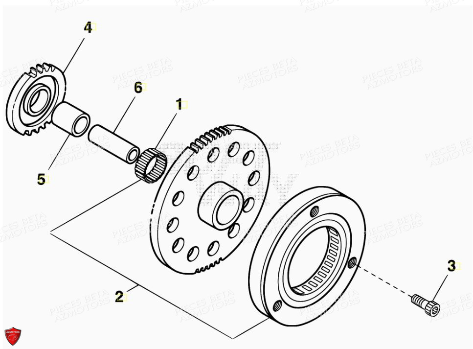 ROUE LIBRE BETA BETA ALP 200 14 15