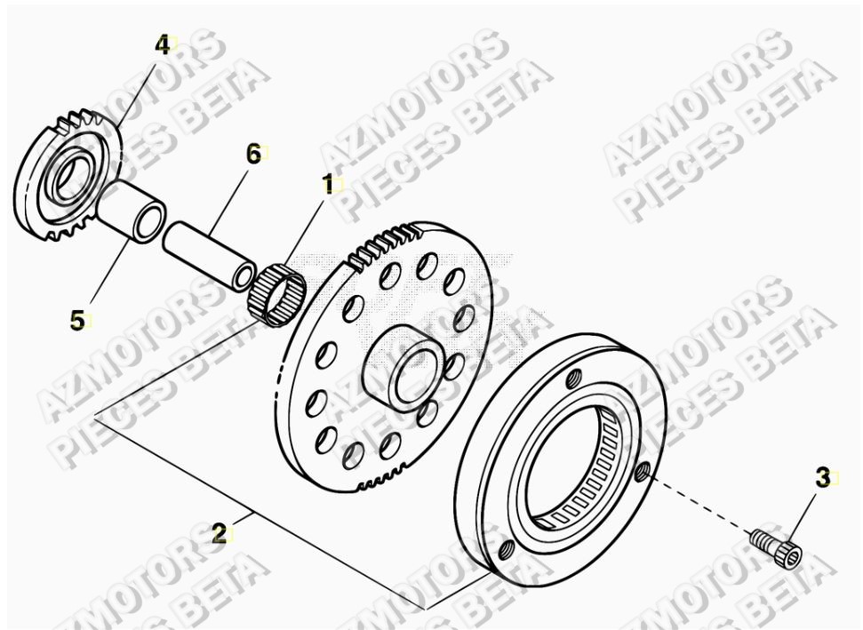 ROUE LIBRE BETA BETA ALP 200 16 17