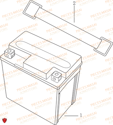 BATTERIE MASAI BLACK ROD 125