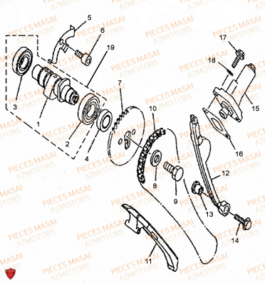 DISTRIBUTION MASAI BLACK ROD 125