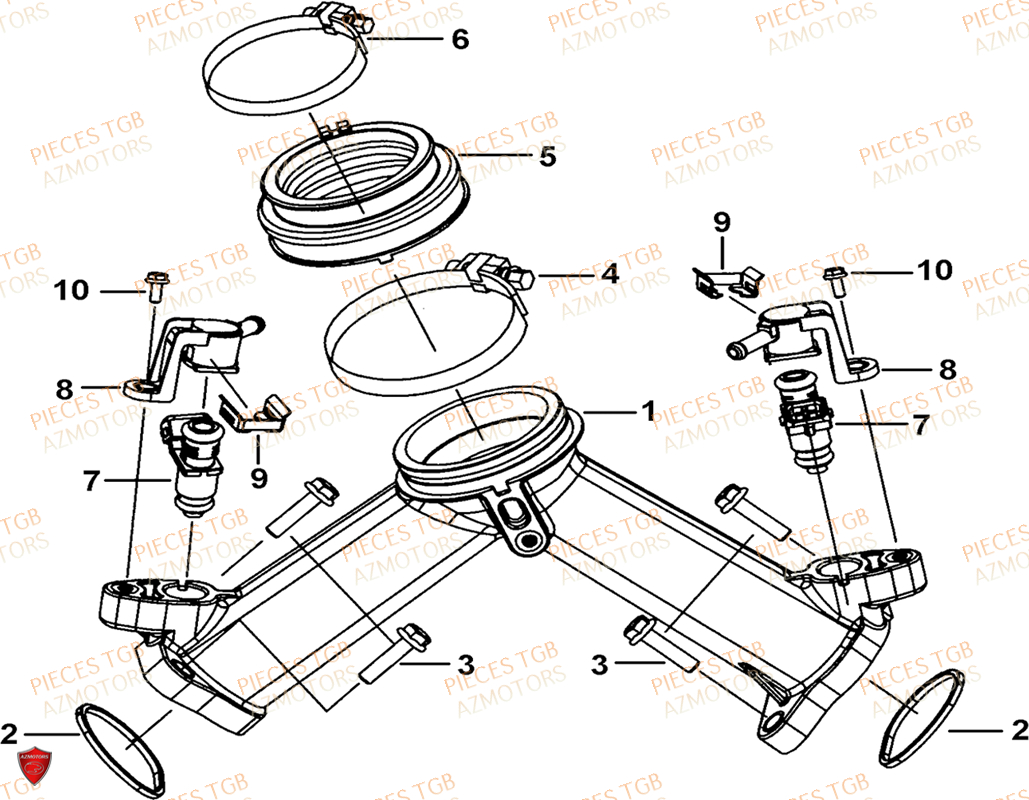 ADMISSION AIR TGB BLADE 1000 LTX ABS