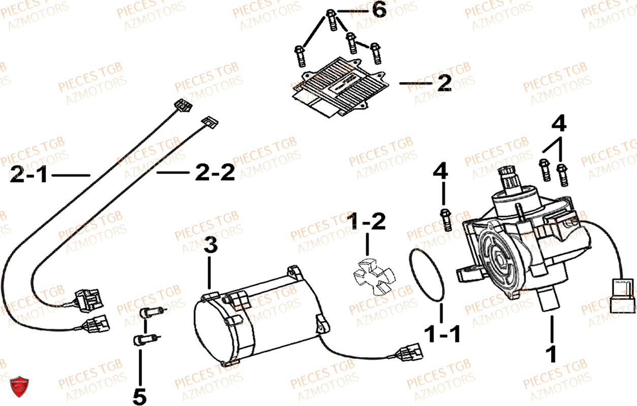 DIRECTION ASSISTEE (SELON MODELE) TGB BLADE 1000 LTX ABS