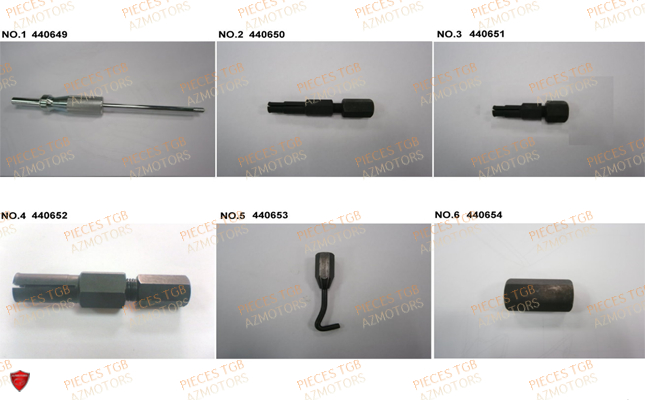 Outils 1 TGB Pieces BLADE 525 SE_FI (2012 - 2014) (No Serie RFCFBFFGE...Type: FBG-HFE)