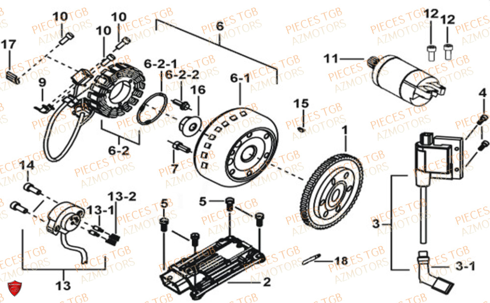 DEMARREUR pour BLADE 550 FLX