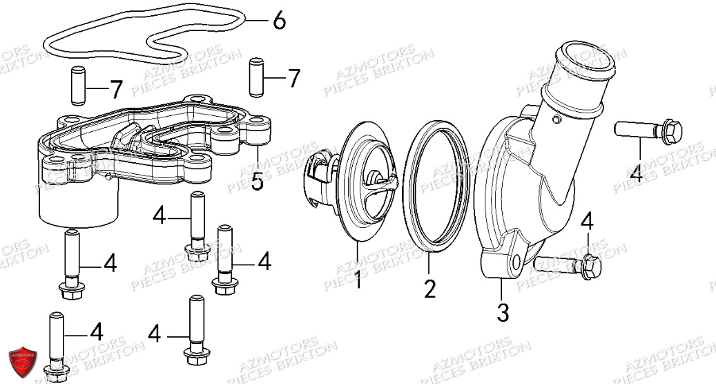 THERMOSTAT BRIXTON BRIXTON CROMWELL 1200 X