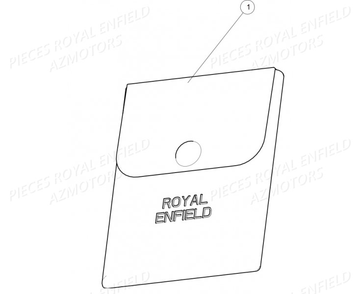 Boite A Outils ROYAL ENFIELD Pieces ROYAL ENFIELD BULLET TRIAL 500 GREEN (2019-2020)