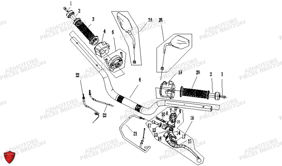 GUIDON BRIXTON CROSSFIRE 500 E4