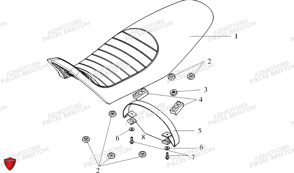 SELLE BRIXTON CROSSFIRE 500 E4