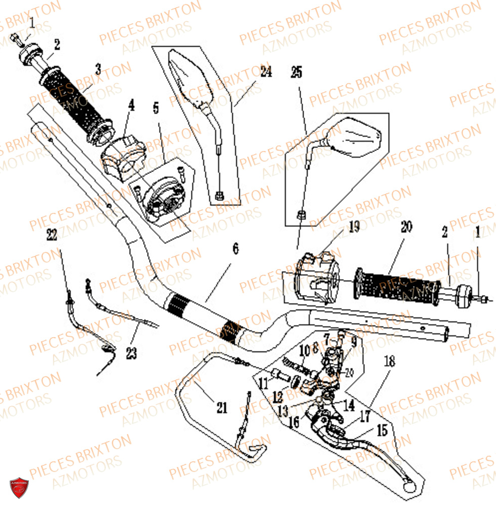 GUIDON BRIXTON CROSSFIRE 500 EU5