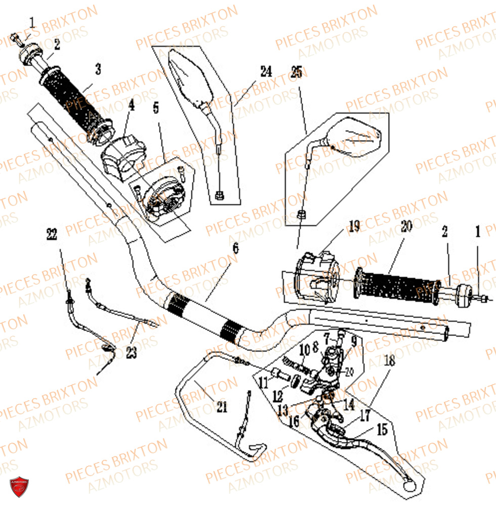 GUIDON BRIXTON CROSSFIRE 500 X EU4