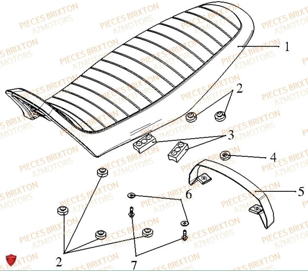 SELLE BRIXTON CROSSFIRE 500 X EU5