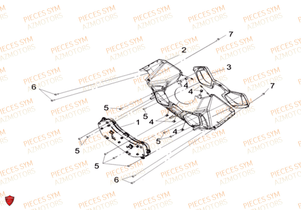 Compteur SYM Pièces CRUISYM 125I ABS EURO 4 - LV12W1-EU (2018-2019)