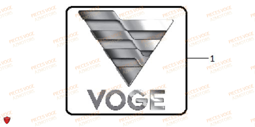 STICKERS VOGE DS 650 EURO 5