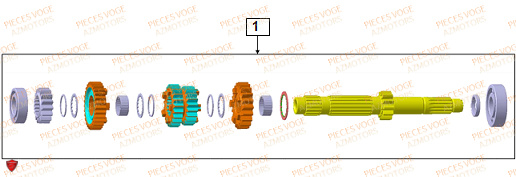 ARBRE PRIMAIRE VOGE DS X 900 EURO 5