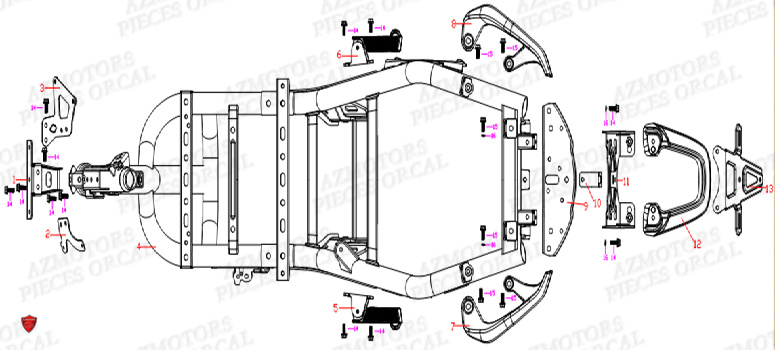 CADRE ORCAL E COOTER E2 MAX 3KW