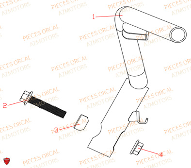 GUIDON ORCAL ECOOTER E3 3KW