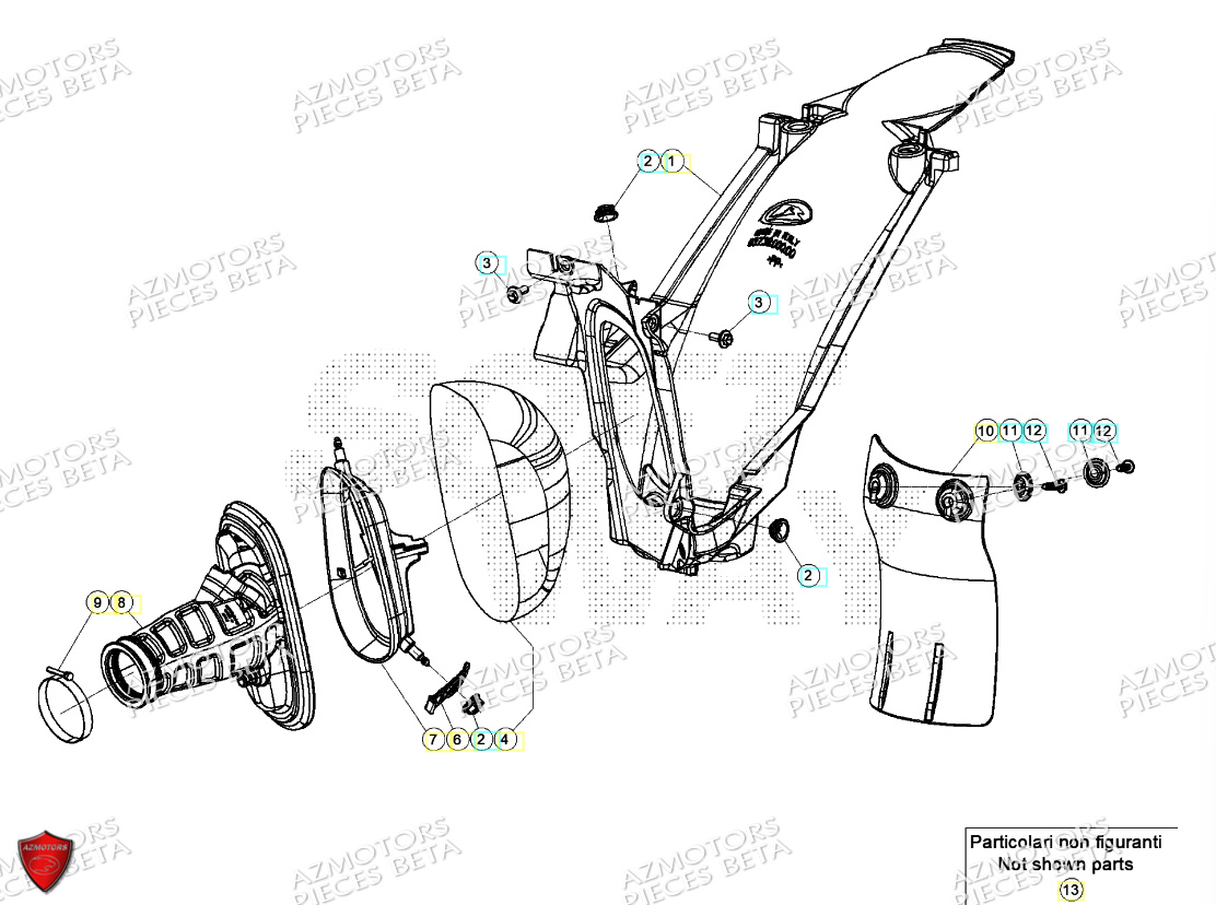 FILTRE A AIR BETA ENDURO RR 125 2T 24