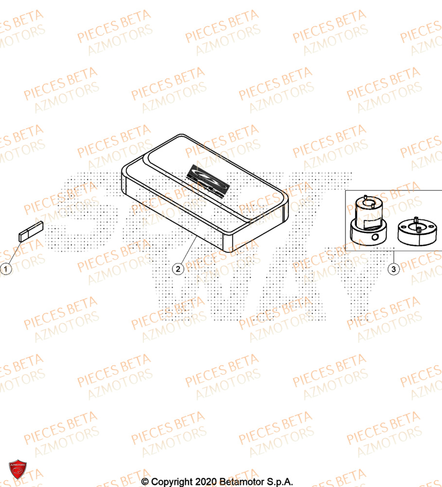 Trousse A Outils BETA Pieces BETA ENDURO XTRAINER 300 2T - (2024)