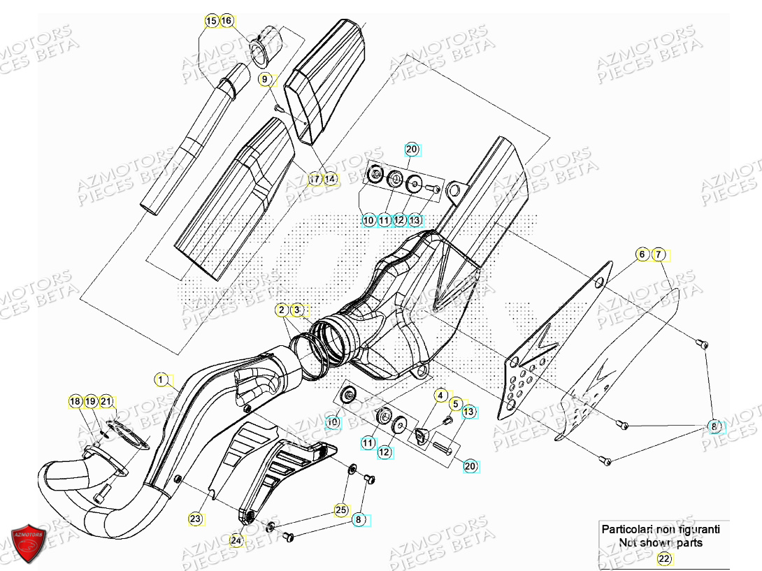 ECHAPPEMENT BETA EVO 125 2T 2024