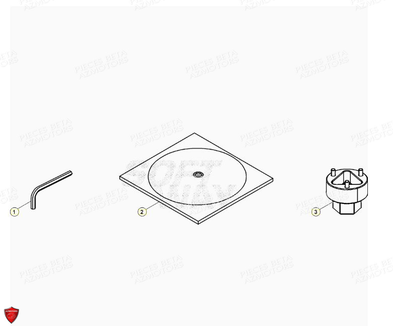 OUTILLAGES SPECIAL BETA EVO 125 2T FACTORY 2018