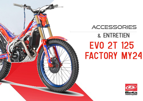 Accessoires BETA Pièces Beta TRIAL EVO 125 FACTORY 2T 2024