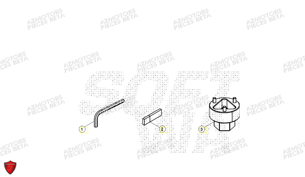 OUTILLAGE SPECIAL BETA EVO 125 2T FACTORY 2024