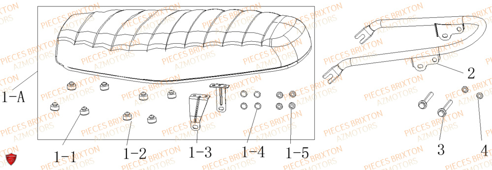 SELLE BRIXTON FELSBERG 125 XC