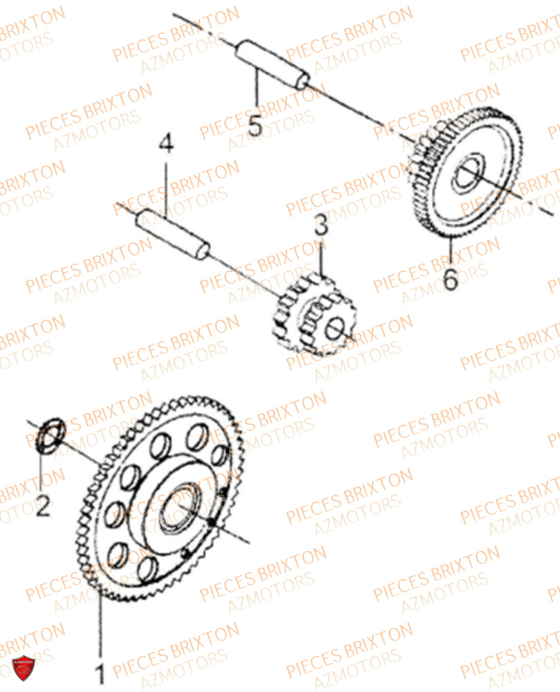 STARTER ROUE LIBRE BRIXTON FELSBERG BX 125 X AV 2018