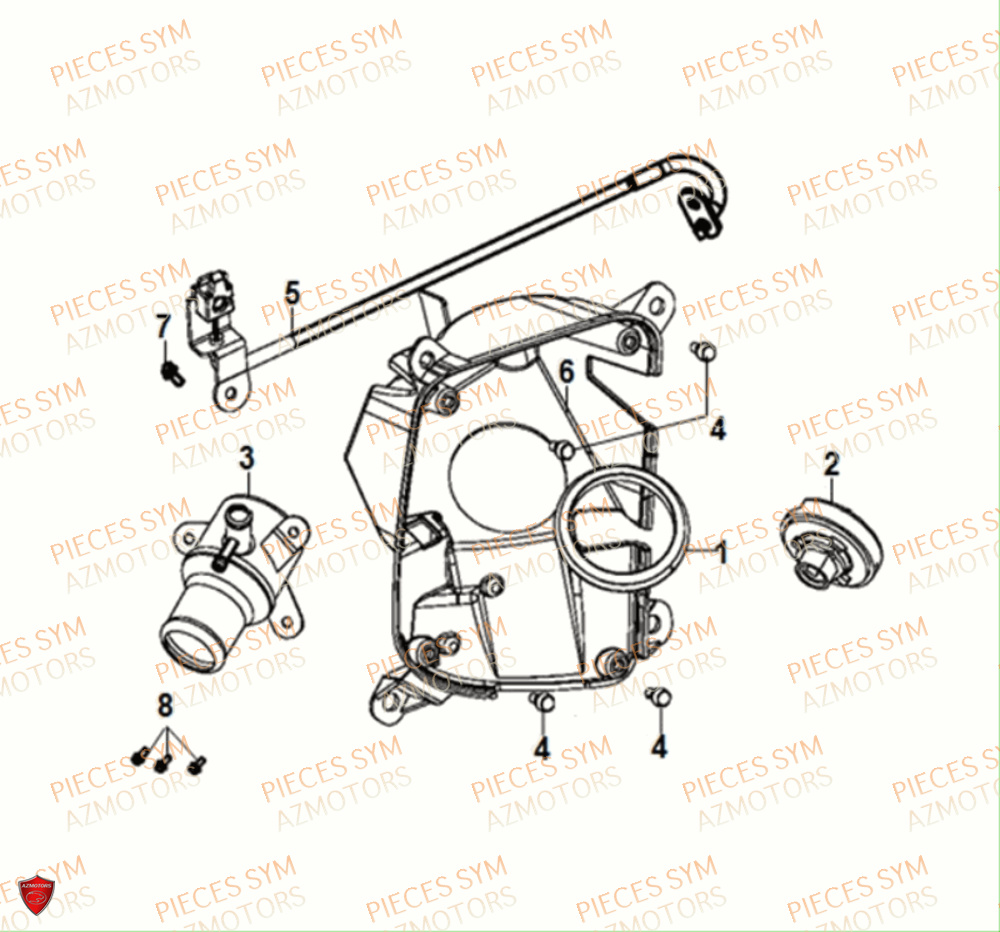 BOUCHON DE RESERVOIR SYM FIDDLE IV 50 2021