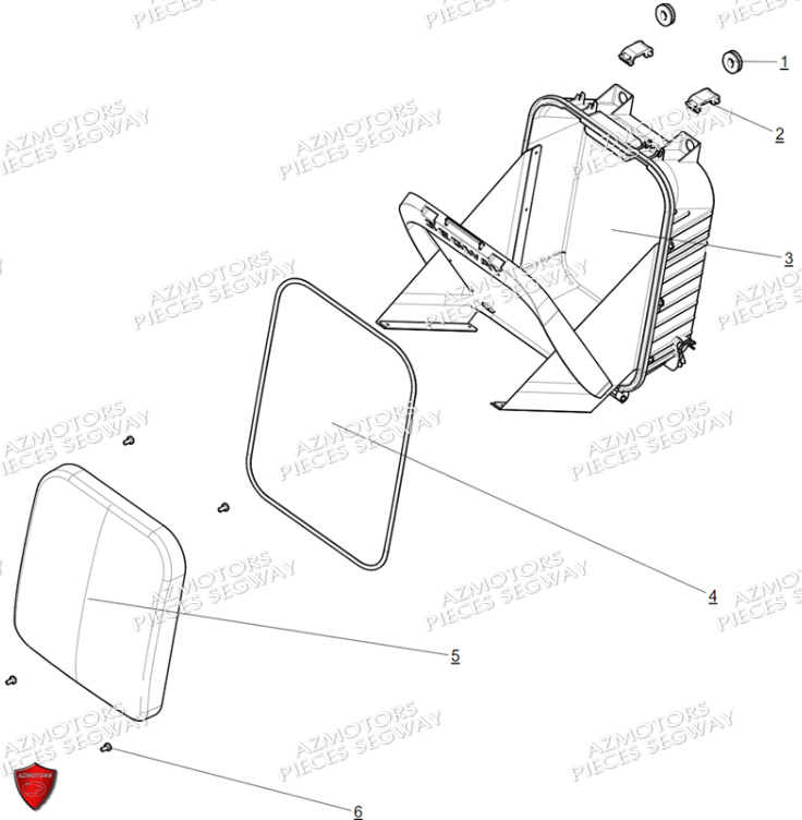 DOSSIER COFFRE PASSAGER SEGWAY FUGLEMAN UT10