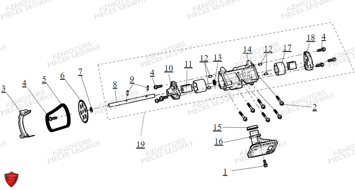 Lubrification SEGWAY Pièces SSV FUGLEMAN UT10