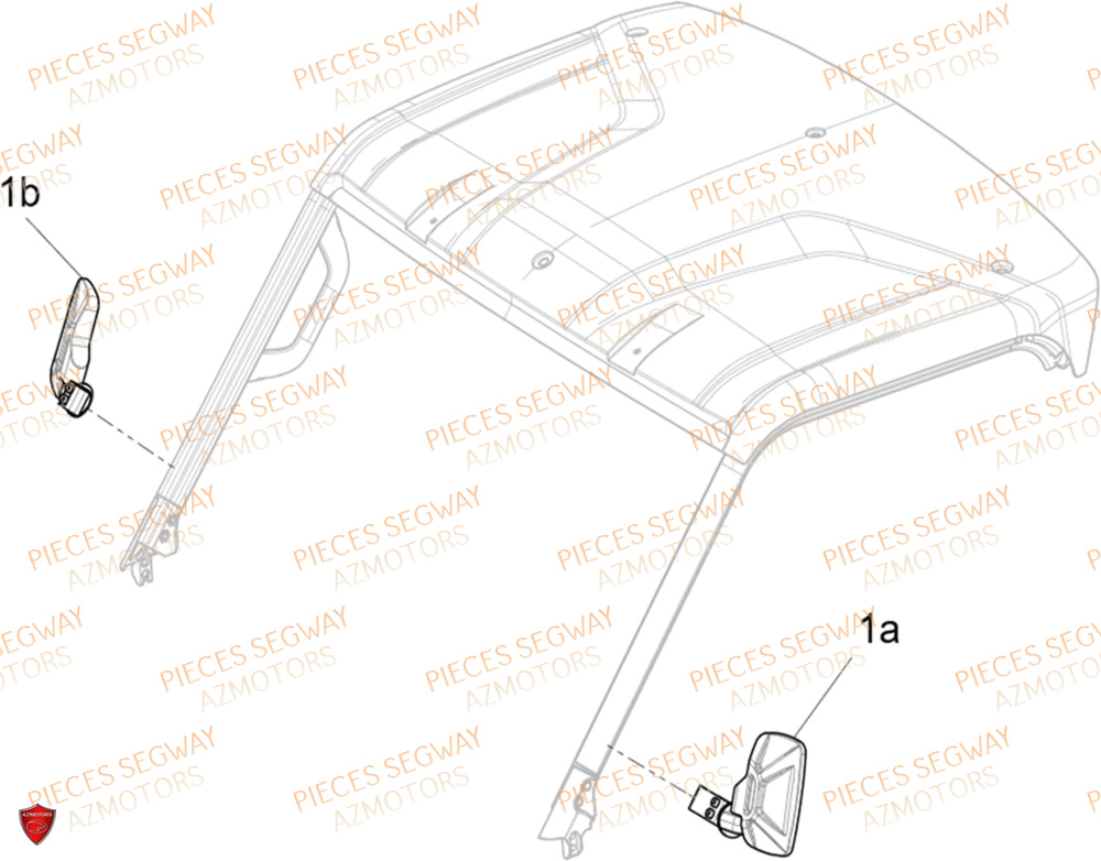 RETROVISEURS SEGWAY FUGLEMAN UT10 2024