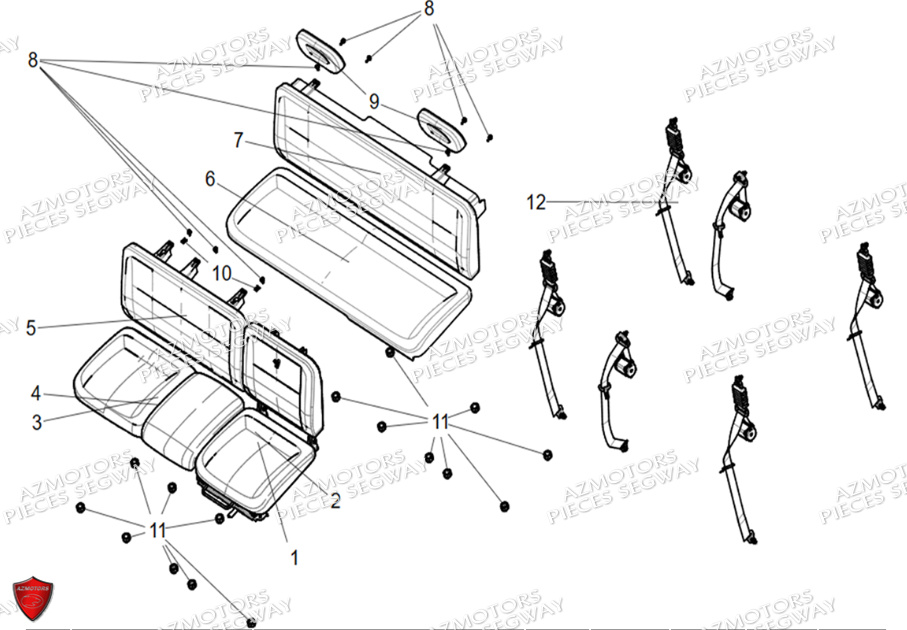 ENSEMBLE SIEGES SEGWAY FUGLEMAN UT10 CREW