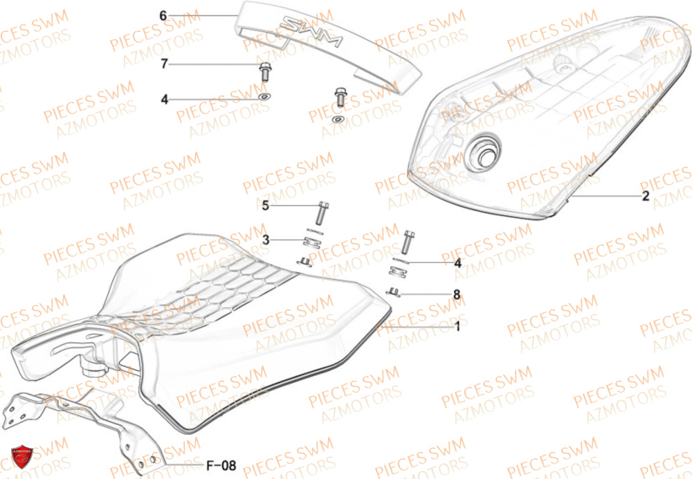 SELLE SWM GRAN MILANO 500 24