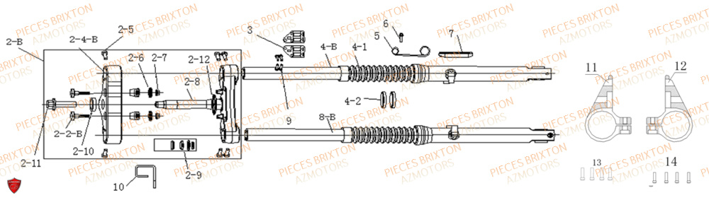 FOURCHE BRIXTON HAYCROFT 125