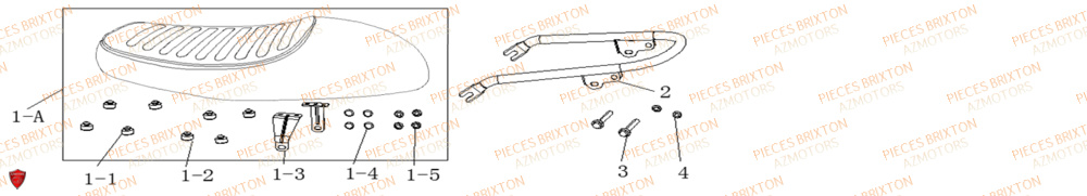 SELLE BRIXTON HAYCROFT 125