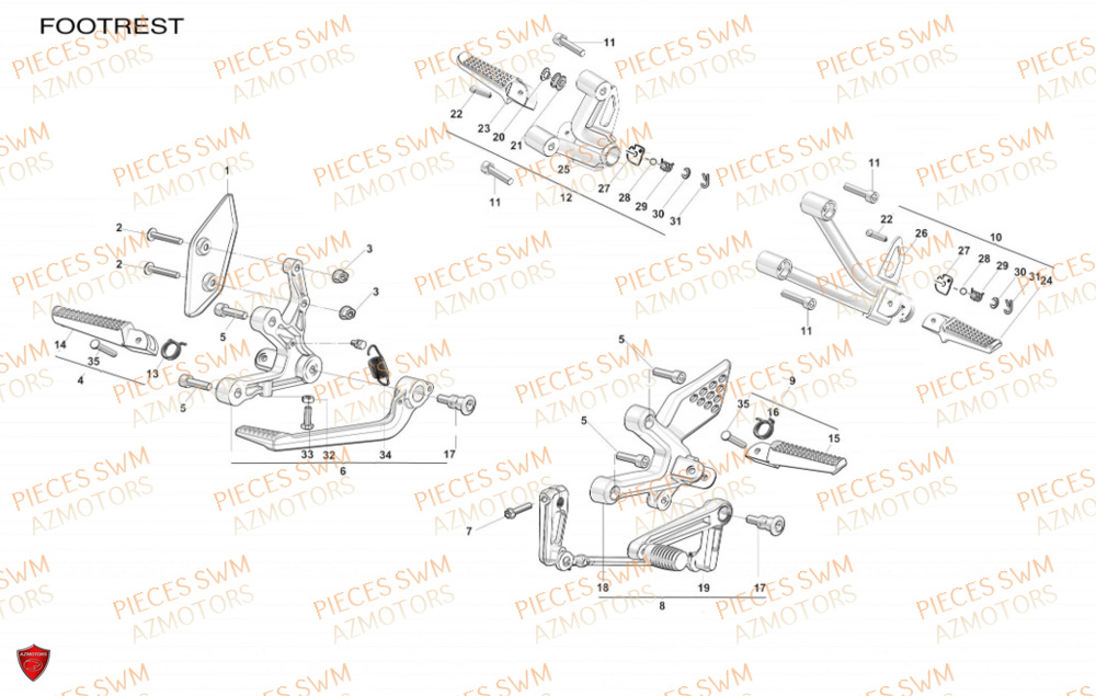 CALE PIED  HOKU 125