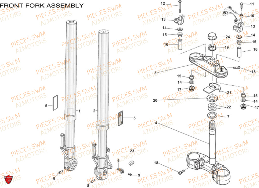 FOURCHE  HOKU 125