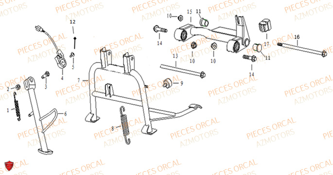 BEQUILLES ORCAL ISCA 50 4T E5 2022