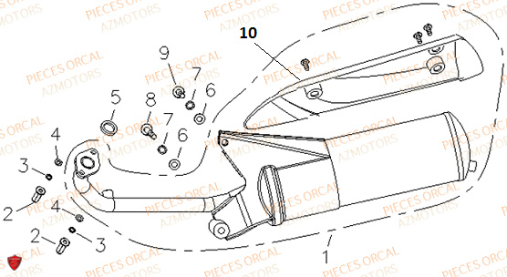 ECHAPPEMENT ORCAL ISCA 50 4T E5 2022