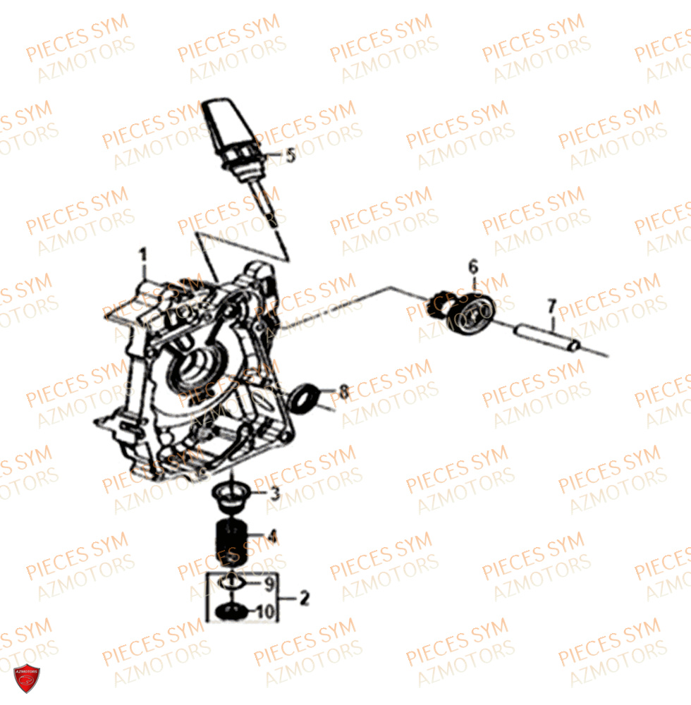 CARTER DROIT SYM JET14 50 2019