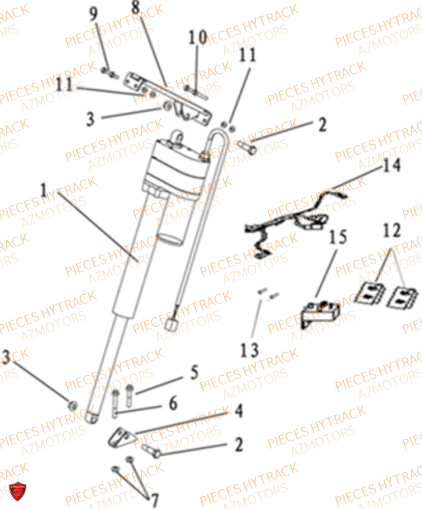 SYSTEME DE LEVAGE HYTRACK JOBBER 1100 DMAXX FULL